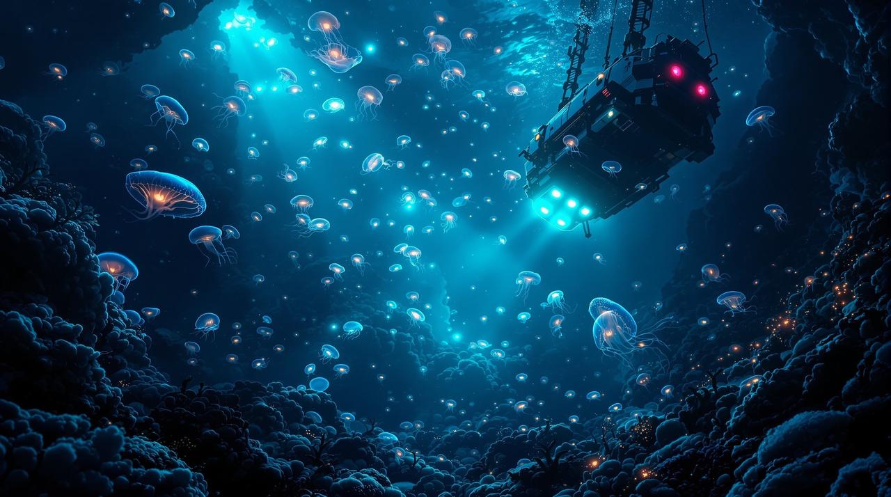 深海探秘：未知的蓝色世界 - 纪录片 在线观看 星辰视频